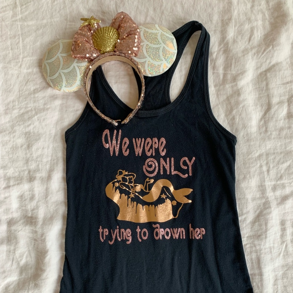 Mermaid tank and ears